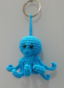 Sleutelhanger Octopus (te koop, zie webshop)